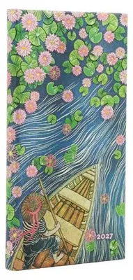 Image de Calendrier hebdomadaire 2027 Lotus River - Calendriers PAPERBLANKS