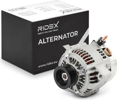 Produktbild von RIDEX 4G0672 Lichtmaschine Generator LiMa 100A 12V für LEXUS IS I (JCE1, GXE1) für TOYOTA SUPRA (JZA80)