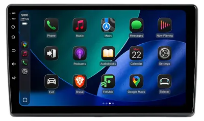 Image de Autoradio Android 9 pouces 64 Go pour Fiat Ducato, Citroën Jumper et Peugeot Boxer (2007-2025) Camping-car/caravane avec CarPlay, Android Auto Navigation et Bluetooth