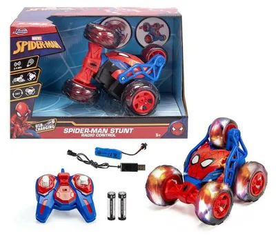Image de Simba Dickie Dickie Toys RC Spider-Man, kauko-ohjattava stunttiauto