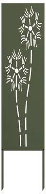 Image de vidaXL Toile pare-vue jardin vert olive 32 x 140 cm