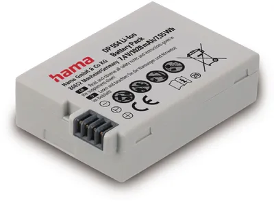 Zdjęcie produktu dla Hama DP 554, Canon, 1020 mAh, 7,4 V, Litowo-jonowa (Li-Ion)