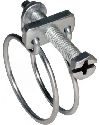 Image de 100 Colliers de Serrage à Double Fil 43-48 6 x 50 mm - W1 - D-Work