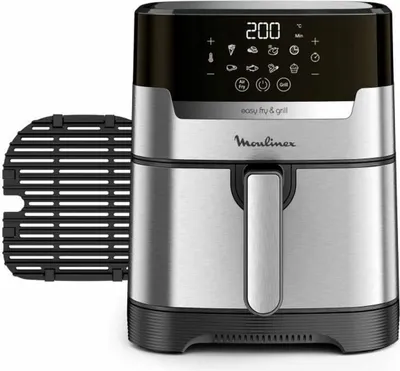 Zdjęcie produktu dla Moulinex EZ505D10, Frytkownica na gorące powietrze, 4,2 l, 1,5 kg, 80 °C, 200 °C, 6 os.
