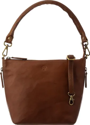 Produktbild von Prato Umhängetasche J401 Leder dark cognac