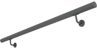 Obrázek produktu pro Madlo schodišťové zábradlí z nerezové oceli, zábradlí, nástěnné madlo, zábradlí V2Aox, délka: 190 cm