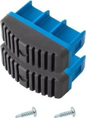 Image de STABILO Bouchons de pied (paire) 77x25 mm, bleu, 211019