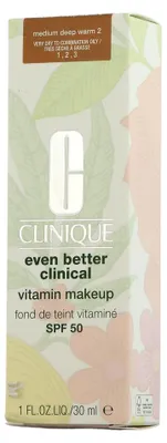 Produktbild von Clinique Even Better Clinical Vitamin Makeup SPF 50 Medium Deep Warm 2 (30 ml)
