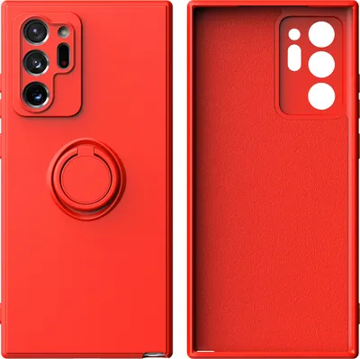 Produktbild von Galaxy Note 20 Ultra Handyhülle, Ring Halter Ständer Kratzfeste Weiche Silikon schutzhülle für Samsung Galaxy Note 20 Ultra 5G