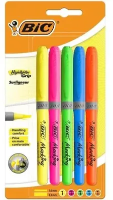 Produktbild von BIC 951344, 5 Stück(e), Mehrfarbig