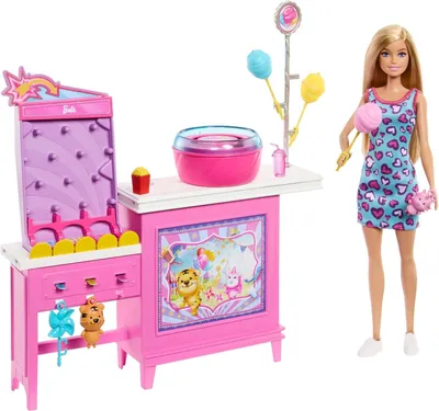 Image de Mattel Barbie Poupée de barbe à papa Rosa Rosa One Size