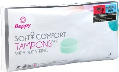 Obrázok produktu pre Asha - Extra mäkké tampóny Dry - 4 kusy