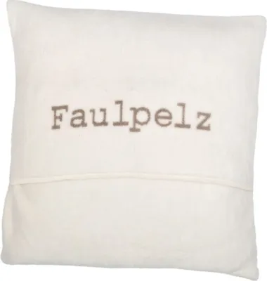 Produktbild von David Fussenegger - VERONA Kissenhülle "Faulpelz" - 50 x 50 cm