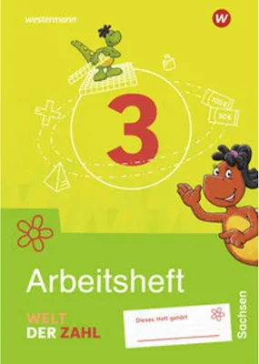 Produktbild von Welt der Zahl 3. Arbeitsheft. Für Sachsen