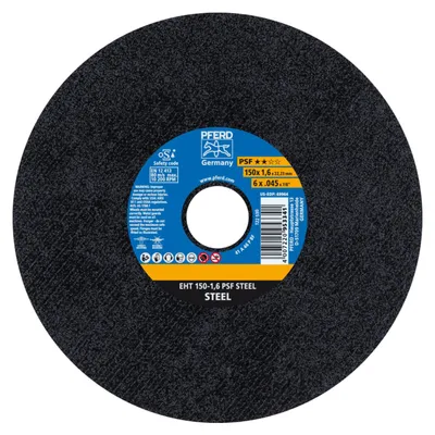 Produktbild von PFERD 61721221, Schneidedisk, Stahl, 15 cm, Jede Marke, Flache Mitte, 2,22 cm