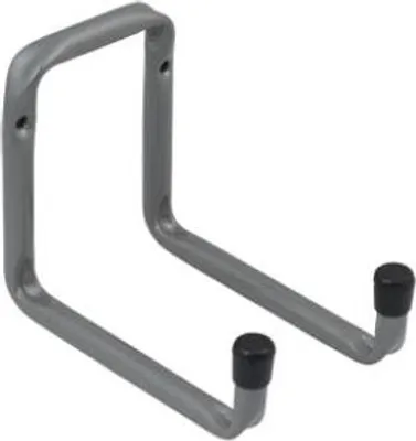 Produktbild von 5x Wandhaken 160x120x50mm Werkzeughalter Gerätehalter Garage blau verzinkt