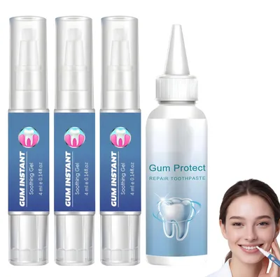 Obrázok produktu pre Gél na zuby a ďasná, 4 kusy
