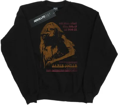 Produktbild von Janis Joplin - "Madison Square Garden" Sweatshirt für Herren BI43529 (XXL) (Schwarz)