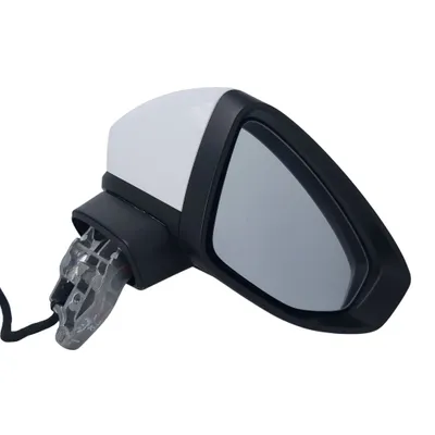 Image de Rétroviseur extérieur droit BILMAX de remplacement pour Audi A3 8Y 2020-2024 Réglable électriquement, chauffant, rabattable électriquement, clignotant, avec mémoire, 14 câbles