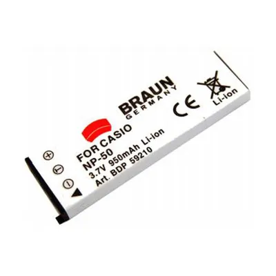 Obrázok produktu pre Batéria CASIO NP-50 (BDP-CNP50, 950 mAh)