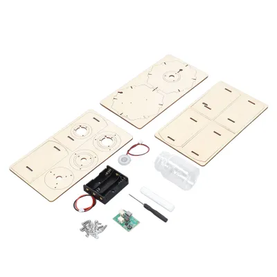 Obrázek produktu pro DIY dřevěný zvlhčovač vzduchu, elektrická skládačka, 3D dřevěný modelový stavebnicový set s rozhraním typu C a funkcí časovače pro děti