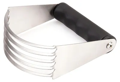 Produktbild von Teigmischer aus Edelstahl, Rührgerät für Sahne und Mehl, Eierpulver-Schneider, Stößel, Mehrzweck-Küchenhelfer