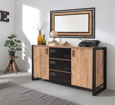 Produktbild von Skye Decor, Cosmo Rio, Konsole, Atlantische Kiefer, 100 % MELAMINBESCHICHTETE SPANPLATTEN, 160 x 45 x 80 cm