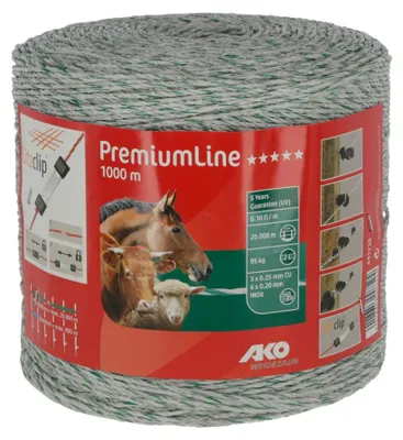 Zdjęcie produktu dla PremiumLine biały/zielony 0,10 Ohm/m, 1000 m