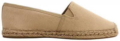 Imagen del producto de Zapatillas slip-on de lona beige para mujer Tommy Hilfiger, estilo casual