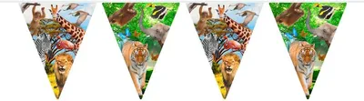 Produktbild von Safari-Party-Girlande – 10 Meter