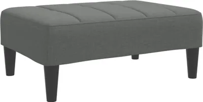 Obrázek produktu pro vidaXL Podnožka tmavě šedá 77x55x31 cm látka