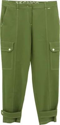 Produktbild von 29658 Taifun, 7/8 Taifun, 7/8 Damen Jeans Hose, Popelinestretch, khaki, D 38 W 29 L 28