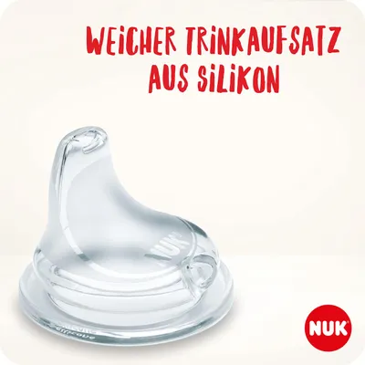 Produktbild von NUK First Choice Trinklernbecher Night | 150ml | Leuchtet zum einfachen Finden im Dunkeln | Mit Haltegriffen & weichem Trinkschnabel | Auslaufsicher |
