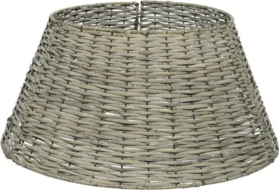 Produktbild von Abdeckung für Christbaumständer Weide Grau Weihnachtsbaumständerhülle : 57 cm Größe: 57 cm