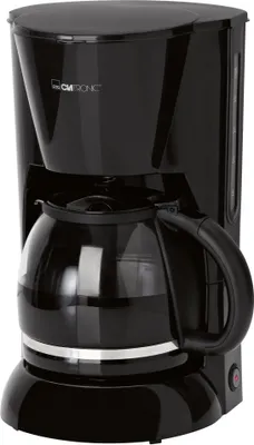 Produktbild von Clatronic Kaffeemaschine | für 12-14 Tassen (ca. 1,5 Liter) |  mit Nachtropfsicherung und herausnehmbaren Filtereinsatz | 900W | KA 3473 schwarz