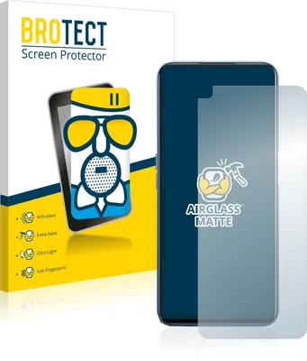 Produktbild von BROTECT Entspiegelungs Schutzglas für realme 8 5G Schutzfolie Panzer Folie Glas Display Schutz matt