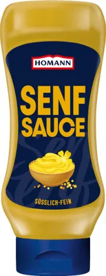Image de Homann sauce moutarde végétalienne sauce épicée squeeze bouteille 430ml