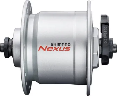 Image de Dynamo de moyeu SHIMANO NEXUS DH-C3000-3N - 3000-3, argent, 36 trous