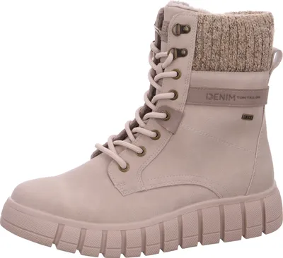 Produktbild von Tom Tailor Schnürstiefel Beige