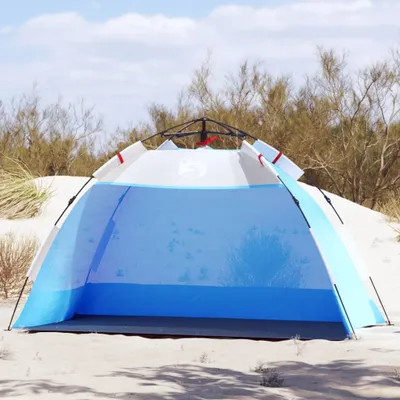 Produktbild von Möbel Strandzelt 2 Personen Azurblau Quick Release Wasserdicht - Campingzelte 4005293