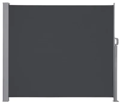 Produktbild von LUARO Terrassen-Seitenmarkise Rollo 180 x 400 cm grau