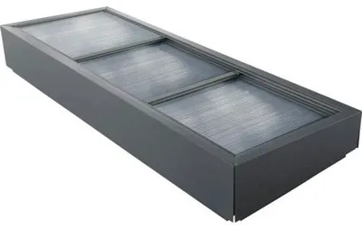 Produktbild von Frühbeetaufsatz Konsta für Hochbeet mit Schneckenschutz 188 x 83 x 17,5/23 cm