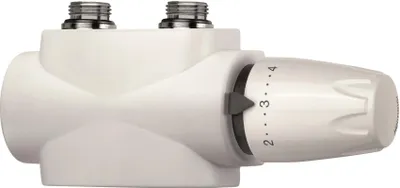 Produktbild von IMI Heimeier Multilux 4 Set Zweirohr weiß RAL 9016