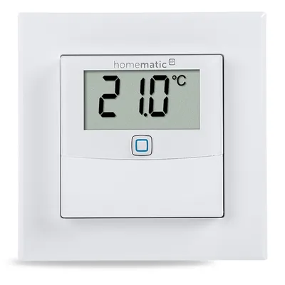 Obrázok produktu pre Homematic IP HmIP-STHD, Vnútorný, Senzor teploty a vlhkosti, Voľne stojace, Bezdrôtový, LCD, 5 - 35 °C