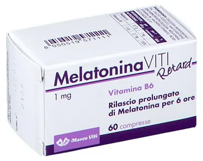 Productafbeelding van MELATONINE VITI RETARD 1 MG, 60 tabletten