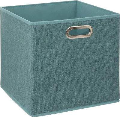 Produktbild von Aufbewahrung Korb Stoff petrol 31x31x31 cm