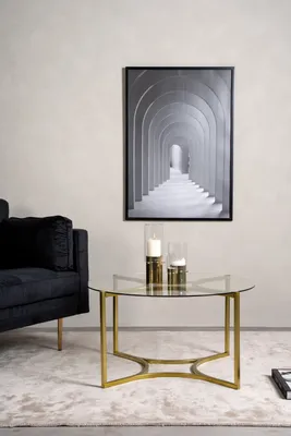 Produktbild von Venture Home Tisch Kivik Gold
