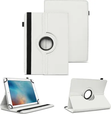 Produktbild von Schutzhülle für Oukitel OKT3 10,51 Zoll Tablet Hülle Tasche 360 Grad DrehbarFarben:Weiss