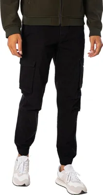 Produktbild von Jack & Jones Kane Cargo-Loose-Hose mit Bündchen, Schwarz XL