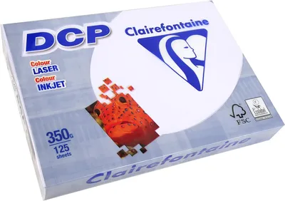 Produktbild von Clairalfa Multifunktionspapier DCP DIN A4 350 g/qm weiß 125 Blatt